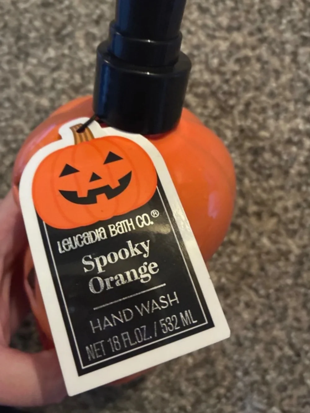 Leucadia Bath Co Spooky Orange Hand Wash